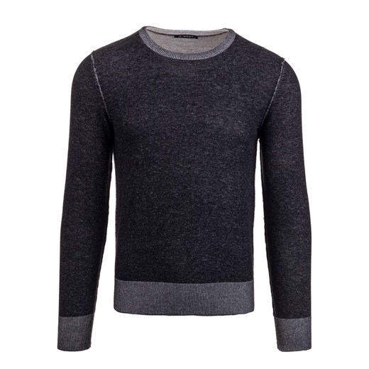 Czarny sweter męski Denley 807