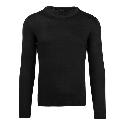 Czarny sweter męski Denley 891
