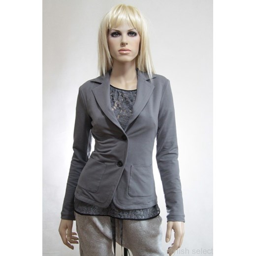 markowa odzież włoska marynarka Vicolo by Northland szara stylishselect bawełniane