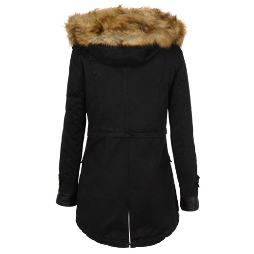 Damska parka 2w1 czarna