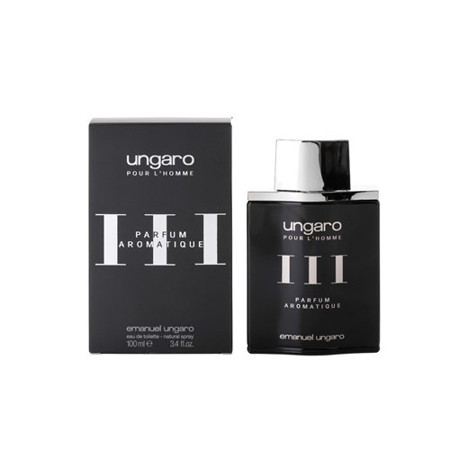 Emanuel Ungaro Pour L´Homme III Parfum Aromatique woda toaletowa dla mężczyzn 100 ml