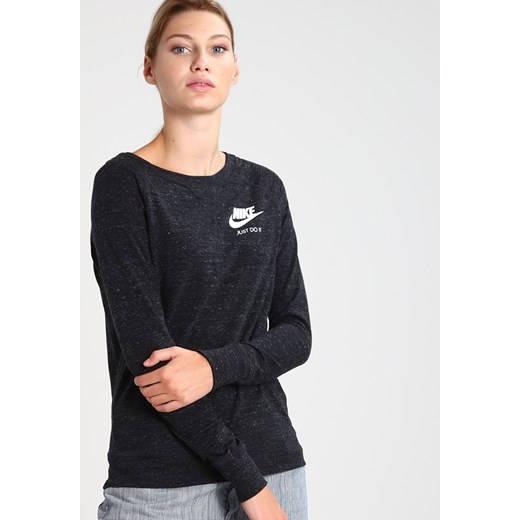 Nike Sportswear GYM VINTAGE Bluza noir / blanc Nike Sportswear S Zalando