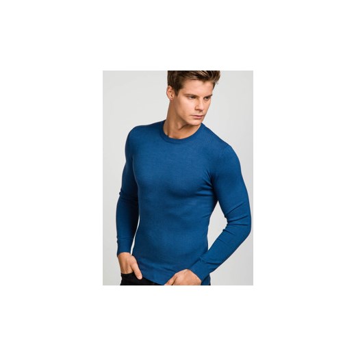 Niebieski sweter męski Denley 9001  New Men XL Denley.pl
