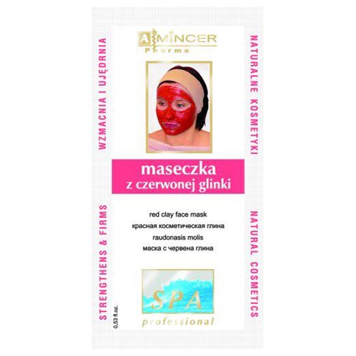 Mincer Pharma  SPA Professional Maseczka z czerwonej glinki