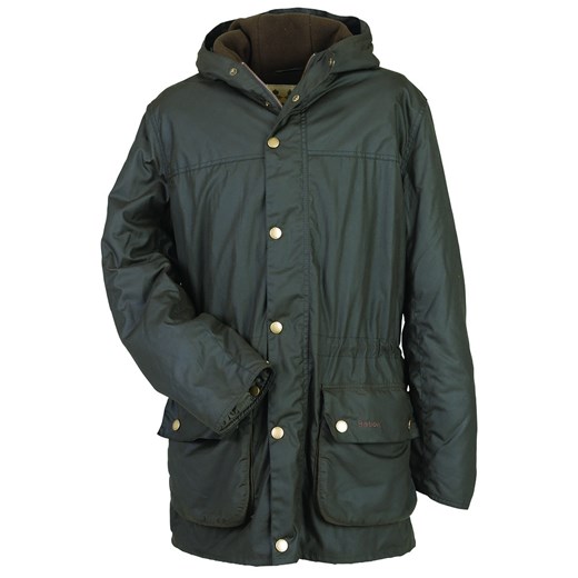 Męska kurtka woskowana-Barbour Winter Durham Wax Jacket