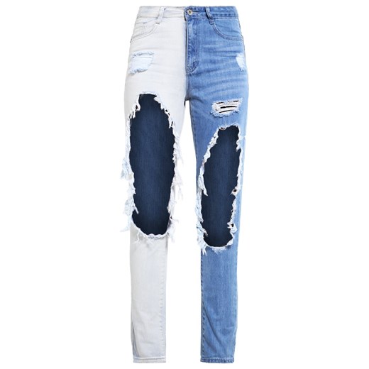 Missguided RIOT Jeansy Relaxed fit bleached Missguided  34 Zalando