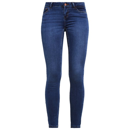 Noisy May NMEVE Jeans Skinny Fit medium blue denim granatowy Noisy May W27xL32 Zalando