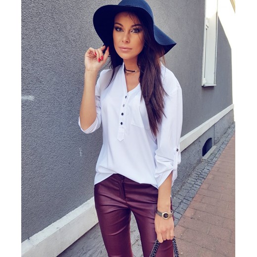 Koszula ZARA white M VARLESCA