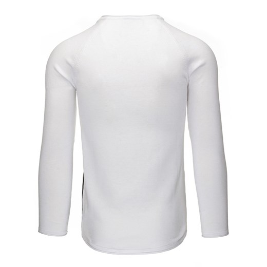 Sweter męski biały (wx0797)   L DSTREET