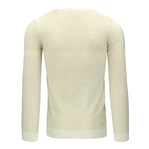 Sweter męski beżowy (wx0810)   L DSTREET