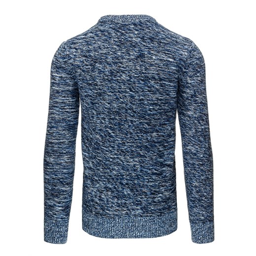 Sweter męski niebieski (wx0821)   L DSTREET