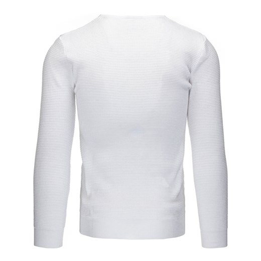 Sweter męski biały (wx0805)   L DSTREET