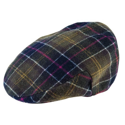 Męska czapka- Barbour Classic Wool Tartan Cap