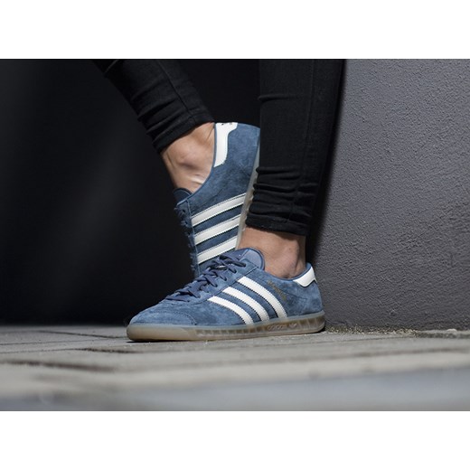 Buty damskie sneakersy adidas Originals Hamburg BA8408 Adidas Originals 39 1/3 wyprzedaż sneakerstudio.pl