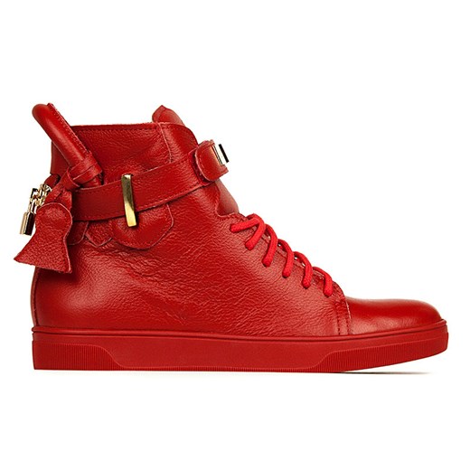 Czerwone sneakersy Asti