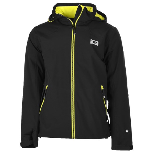 MĘSKA KURTKA NANUM 5901979183877 IQ, Rozmiar - M, Kolor - BLACK/YELLOW GREEN, Płeć - MEN Iq czarny M sklepmartes.pl