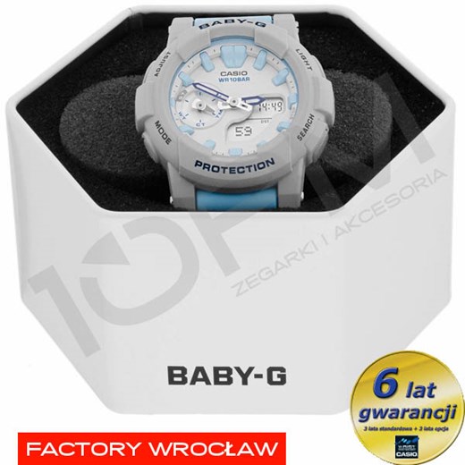 BABY-G BGA-185-2AER Casio szary  okazyjna cena 10PM 
