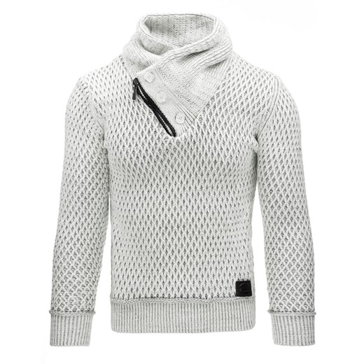 Sweter męski biały (wx0568)