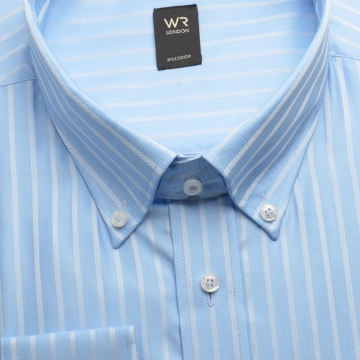 Koszula WR London (wzrost 176/182 i 188/194) willsoor-sklep-internetowy niebieski prążki