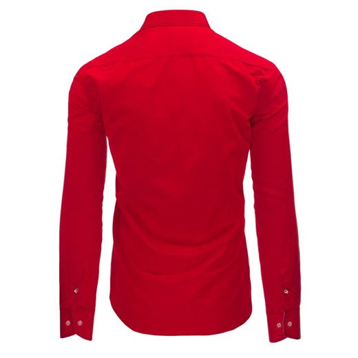 Koszula męska czerwona (dx1134)   XXL DSTREET