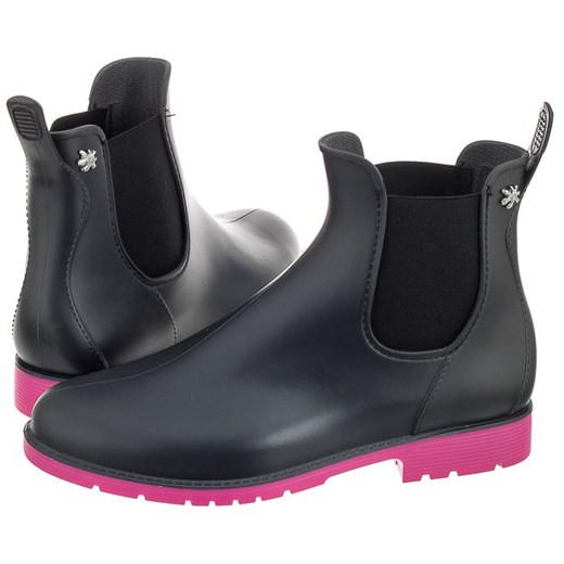 Kalosze Meduse Jumpy Anthracite/Fuchsia (MD1-b)