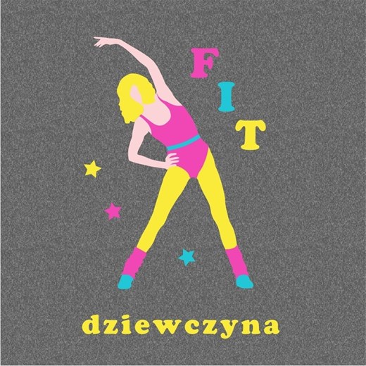 Śmieszne skarpetki damskie SOXO PRL "Fit Dziewczyna"