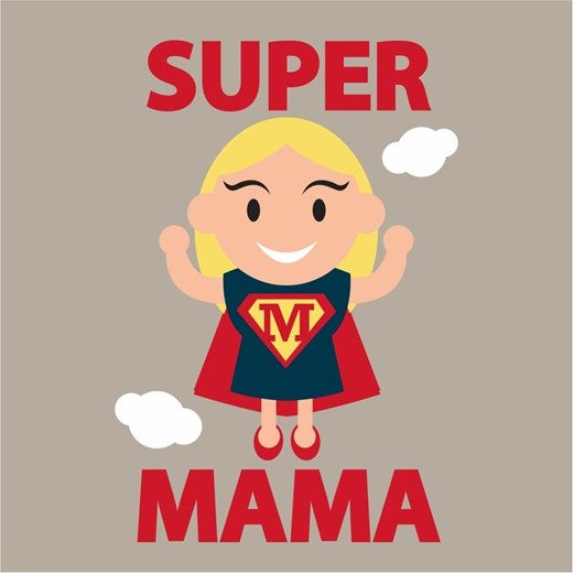 Super Mama - Skarpety damskie SOXO okazjonalne