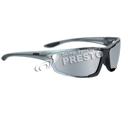 Okulary sportowe Bounce Uvex - czarno-srebrny