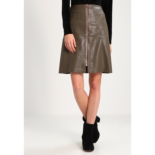 Dorothy Perkins ALIN Spódnica trapezowa green