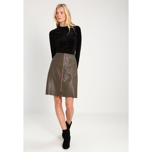 Dorothy Perkins ALIN Spódnica trapezowa green