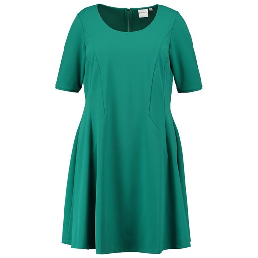 Junarose JRPASLEKA  Sukienka z dżerseju cadmium green