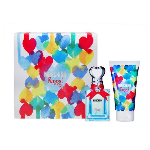 Moschino Funny W Zestaw perfum Edt 25ml + 50ml Żel do ciała e-glamour niebieski do ciała