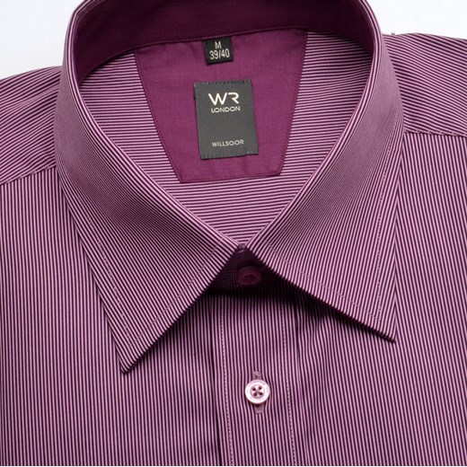 Koszula WR London (wzrost 188/194) willsoor-sklep-internetowy fioletowy klasyczny