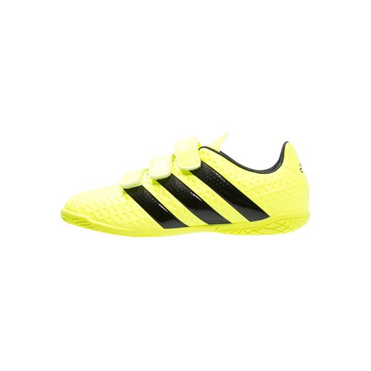 adidas Performance ACE 16.4 IN H&L Halówki solar yellow/core black/silver metallic