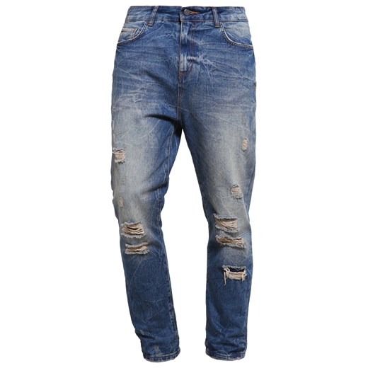 YOURTURN Jeansy Slim fit dark blue