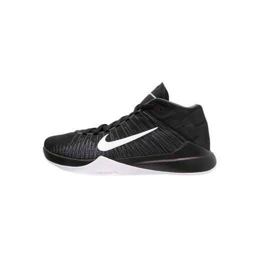 Nike Performance ZOOM ASCENTION Obuwie do koszykówki black/white/anthracite/dark grey