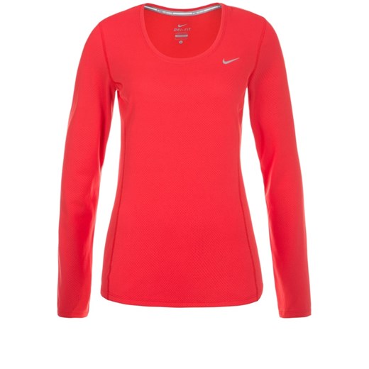 Nike Performance CONTOUR Koszulka sportowa lite crimson/reflective silver