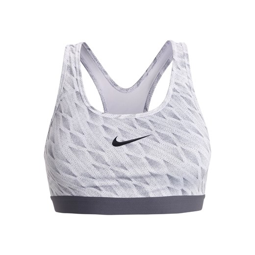 Nike Performance PRO CLASSIC Biustonosz sportowy white/dark grey/black