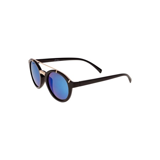 Jeepers Peepers Okulary przeciwsłoneczne black blue revo