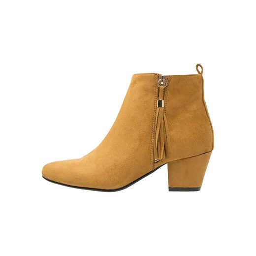 Missguided Ankle boot tan