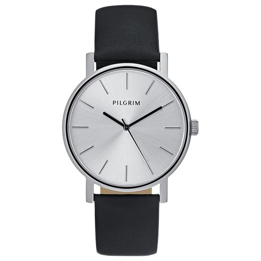 Pilgrim Zegarek silvercoloured/black