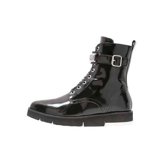 Love Moschino Botki sznurowane nero