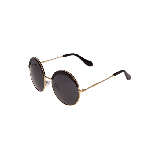 Jeepers Peepers Okulary przeciwsłoneczne black/goldcoloured