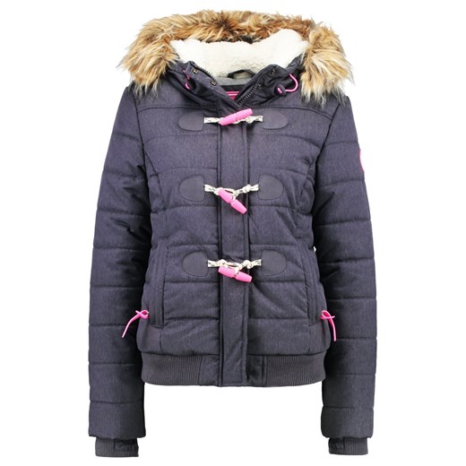 Superdry Kurtka zimowa navy marl