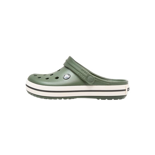 Crocs CROCBAND Klapki dark green