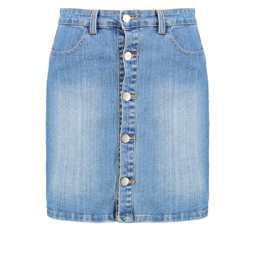 Sparkz DAMILA Spódnica jeansowa mid blue denim