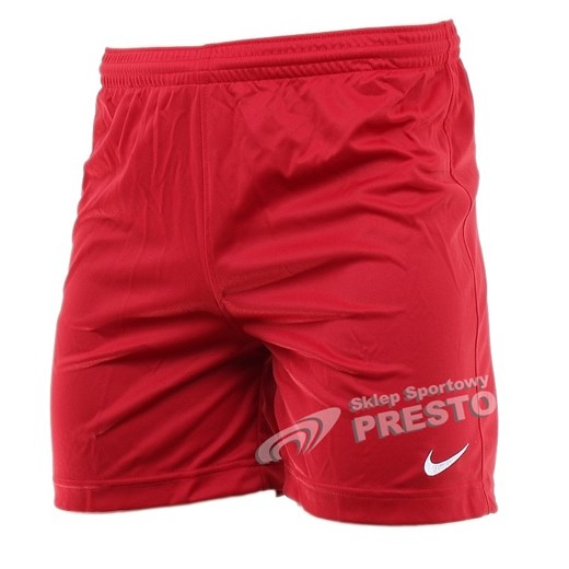 Spodenki piłkarskie dziecięce Park Knit Short Unlined Nike - czerwony 