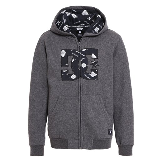 DC Shoes HOOK UP BOY Bluza rozpinana heather charcoal