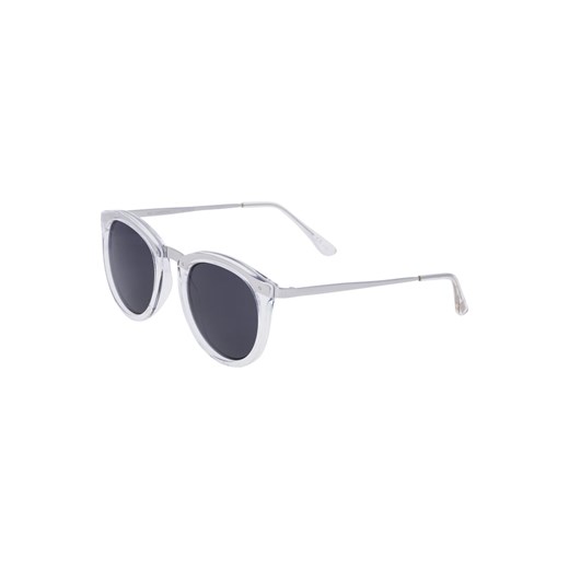 Le Specs NO SMIRKING Okulary przeciwsłoneczne clear/silvercoloured
