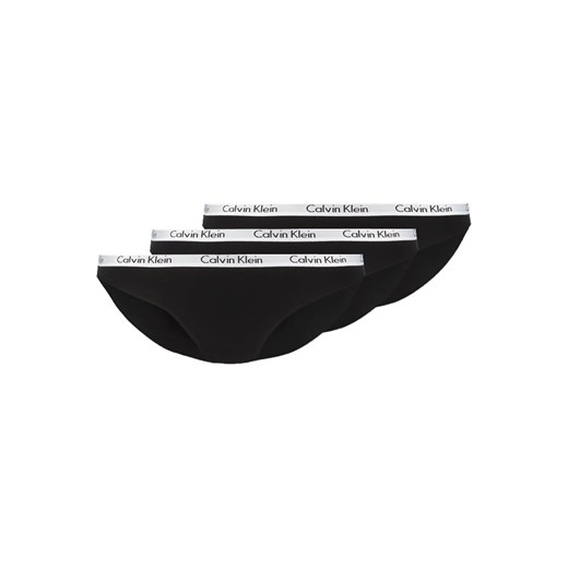 Calvin Klein Underwear CAROUSEL 3 PACK  Figi schwarz